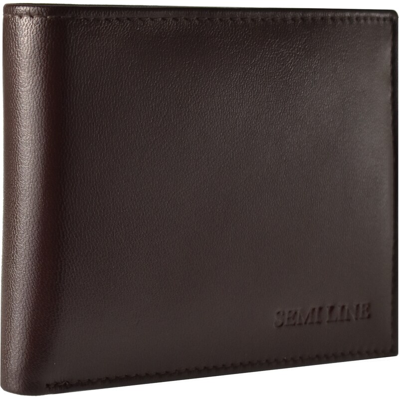 Pánská peněženka Semiline Semiline_Wallet_P8222-1_Brown