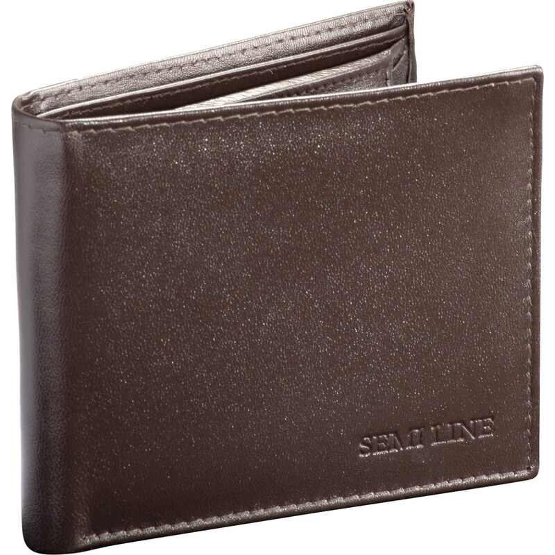 Pánská peněženka Semiline Semiline_Wallet_P8222-1_Brown