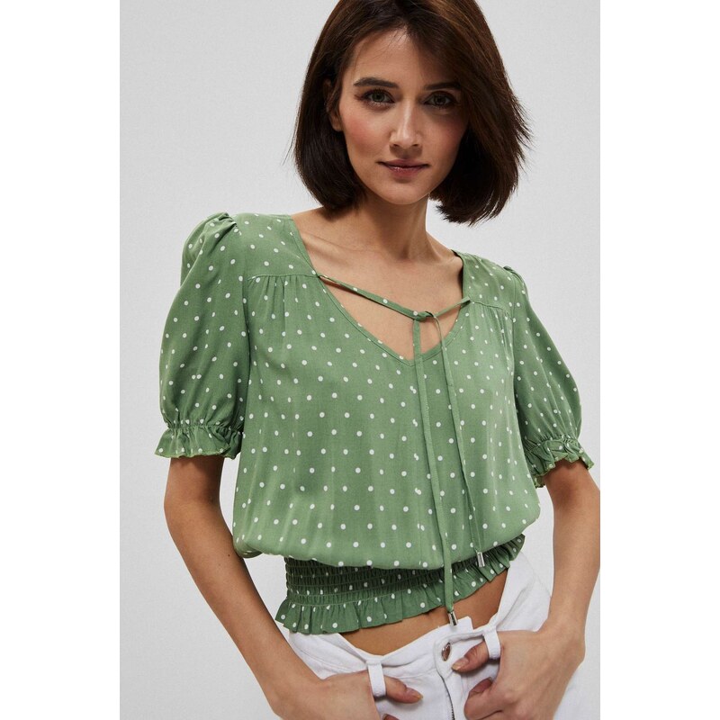 Marisse Dámská halenka Moodo Polka dot printed