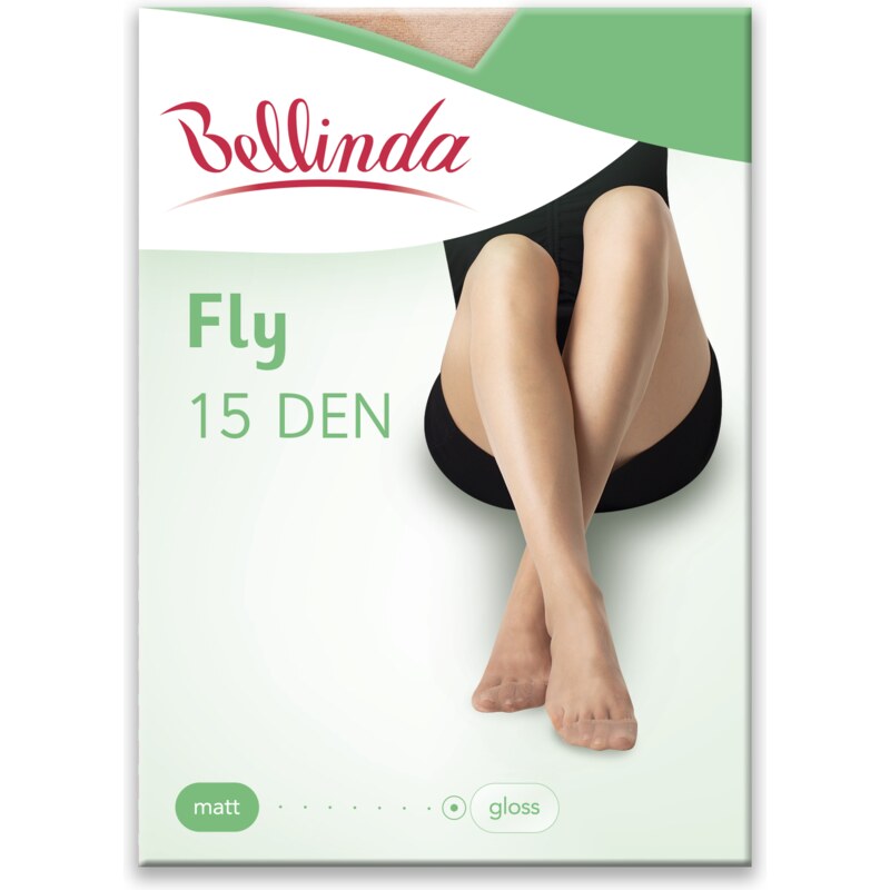 Bellinda FLY PANTYHOSE 15 DAY - Soft stretch tights - almond