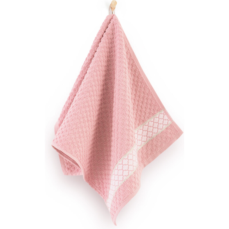 Zwoltex Unisex's Kitchen Towel Maroko Pink/Pattern