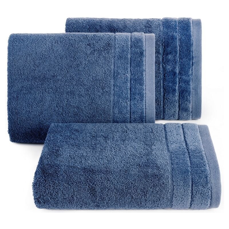 Eurofirany Unisex's Towel 361106 Navy Blue