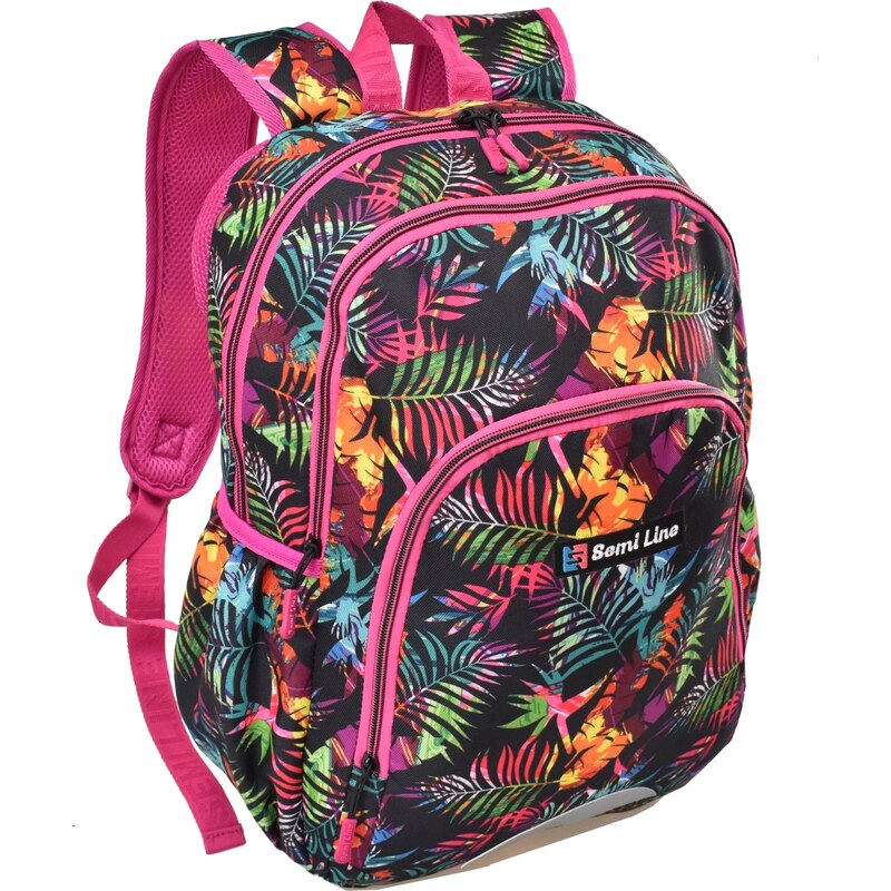 Semiline Woman's Backpack J4673-3