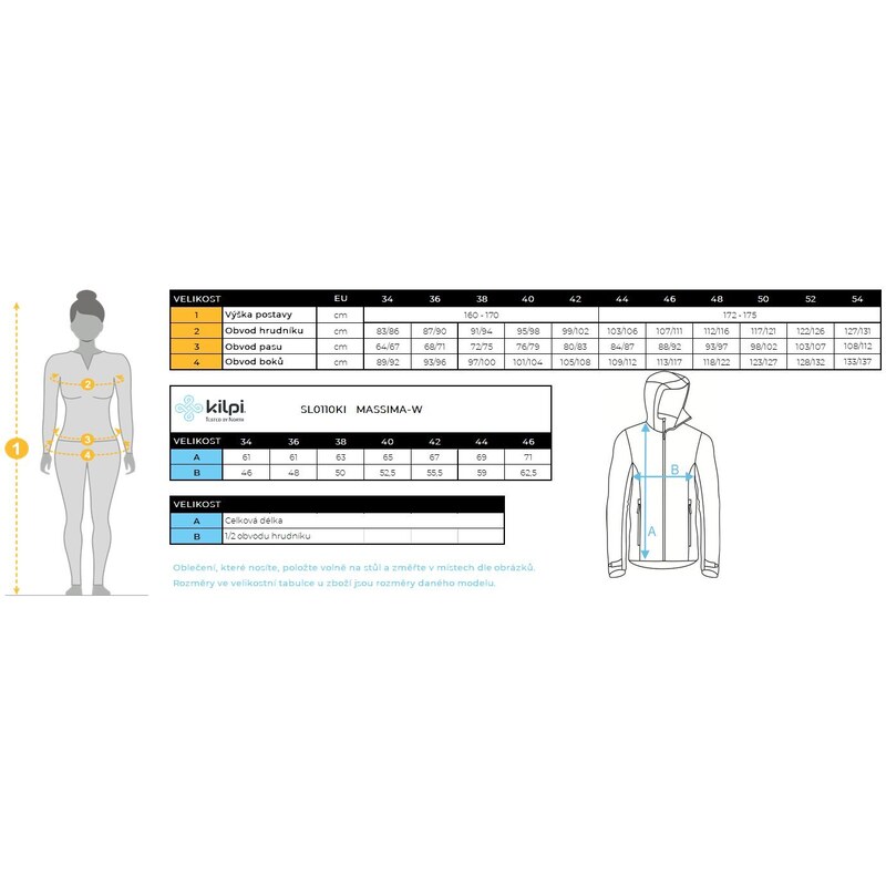 Dámská lyžařská bunda Kilpi MASSIMA-W