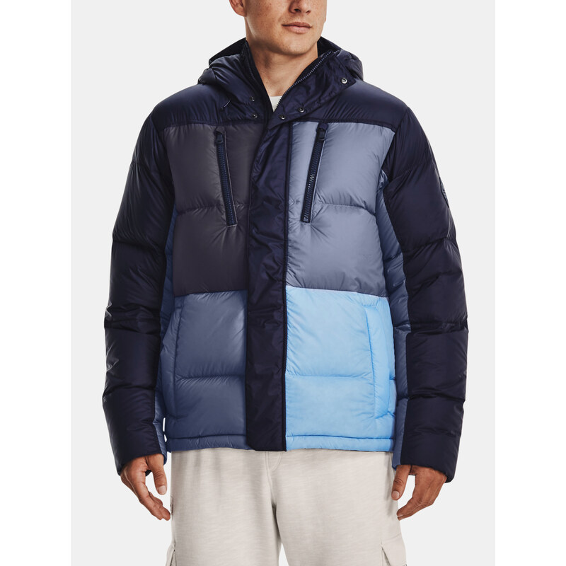 Under Armour Bunda CGI Down Blocked Jkt-NVY - Pánské