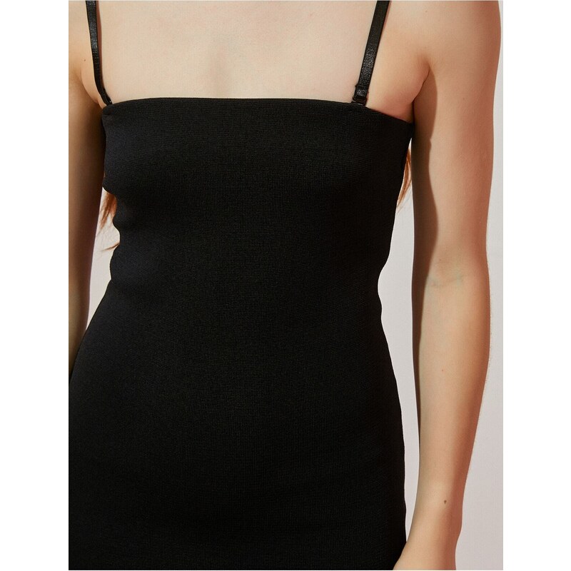 Koton Rachel Araz X - Midi šaty na úzká ramínka