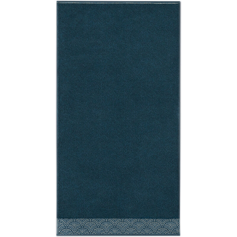 Zwoltex Unisex's Towel Ravenna 54984 Navy Blue