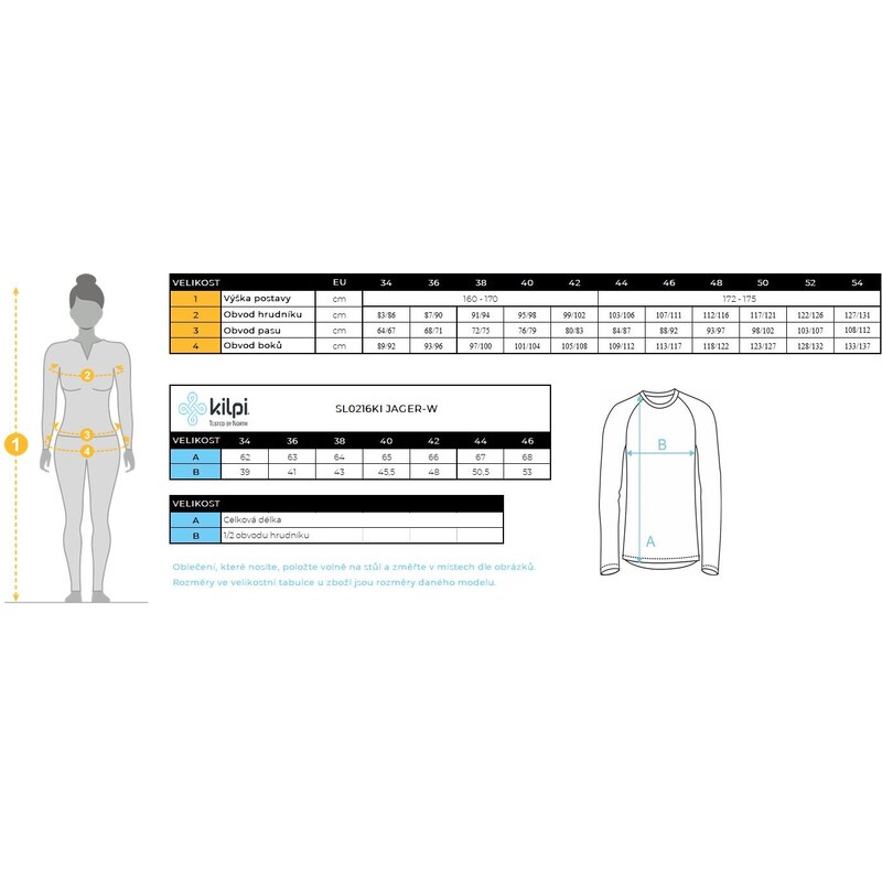 Dámské termo prádlo Kilpi JAGER-W