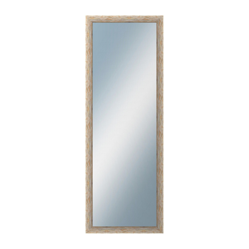 DANTIK - Zarámované zrcadlo - rozměr s rámem cca 50x140 cm z lišty PAINT žlutá velká (2961)