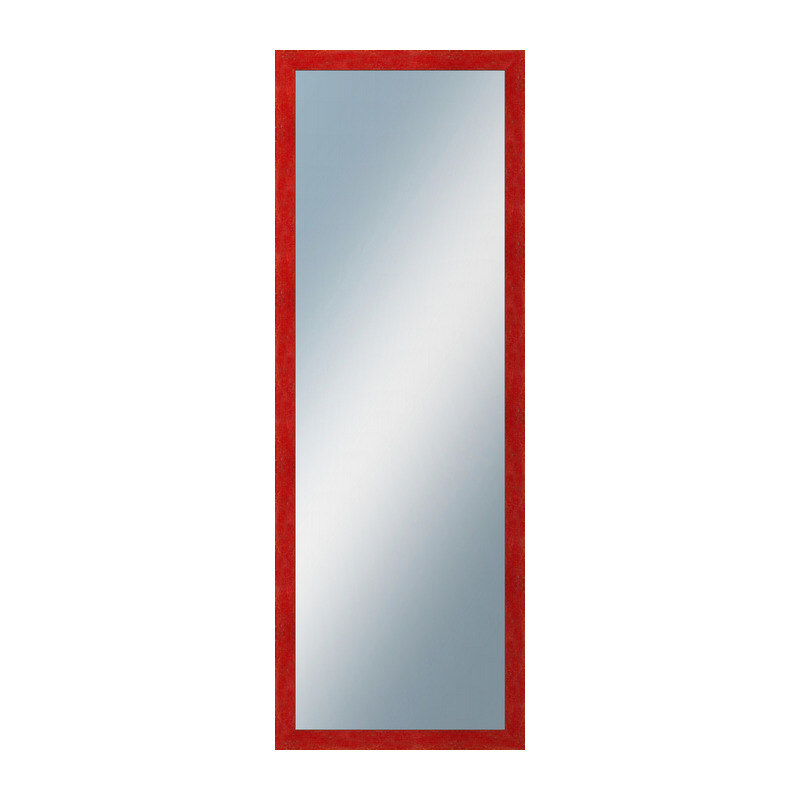 DANTIK - Zarámované zrcadlo - rozměr s rámem cca 50x140 cm z lišty RETRO červená (2534)