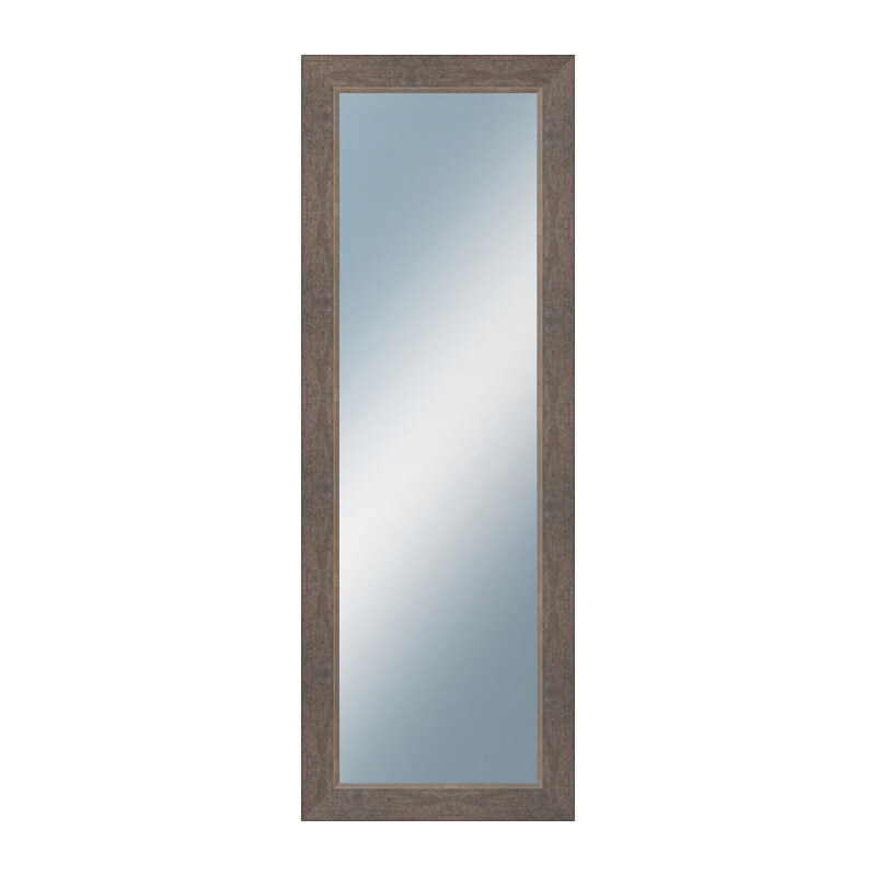DANTIK - Zarámované zrcadlo - rozměr s rámem cca 50x140 cm z lišty TOMAS šedá velká (3030)