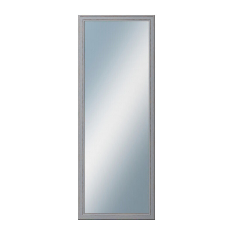 DANTIK - Zarámované zrcadlo - rozměr s rámem cca 60x160 cm z lišty STEP šedá (3019)