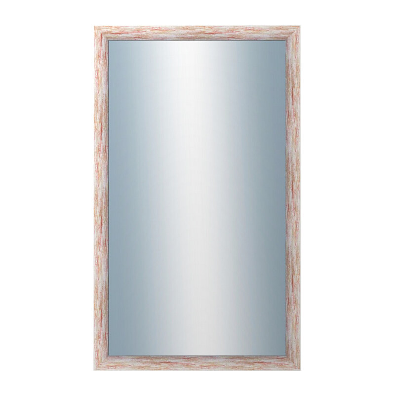 DANTIK - Zarámované zrcadlo - rozměr s rámem cca 60x100 cm z lišty PAINT červená velká (2962)