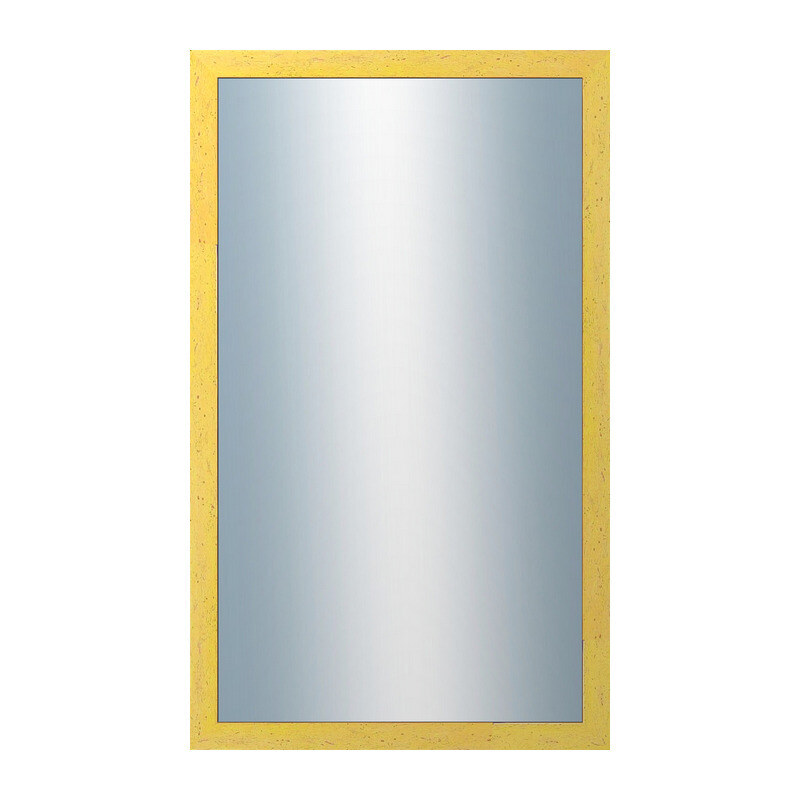 DANTIK - Zarámované zrcadlo - rozměr s rámem cca 60x100 cm z lišty RETRO žlutá (2533)