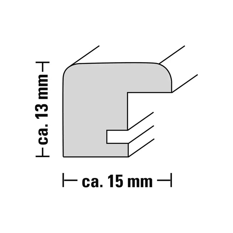 Hama rámeček dřevěný BELLA. korek, 21x29,7 (Rozměry A4)