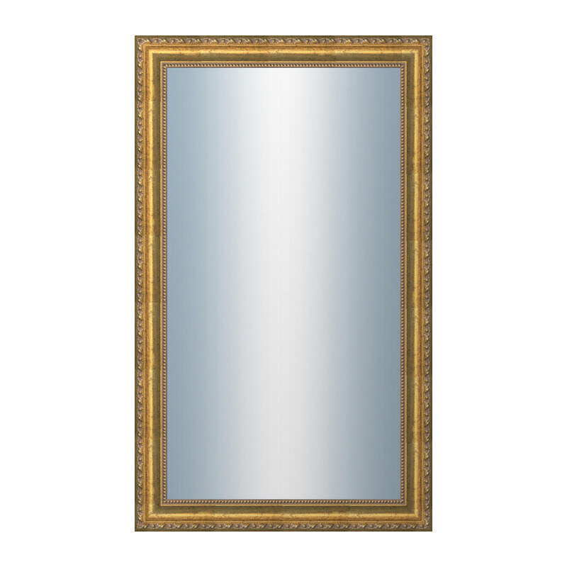 DANTIK - Zarámované zrcadlo - rozměr s rámem cca 60x100 cm z lišty KLASIK zlatá (2824)