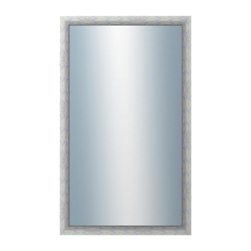 DANTIK - Zarámované zrcadlo - rozměr s rámem cca 60x100 cm z lišty PAINT modrá velká (2963)