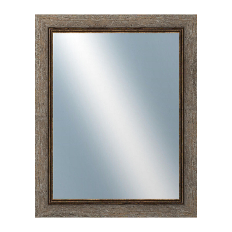 DANTIK - Zarámované zrcadlo - rozměr s rámem cca 40x50 cm z lišty CARRARA žlutá (2895)