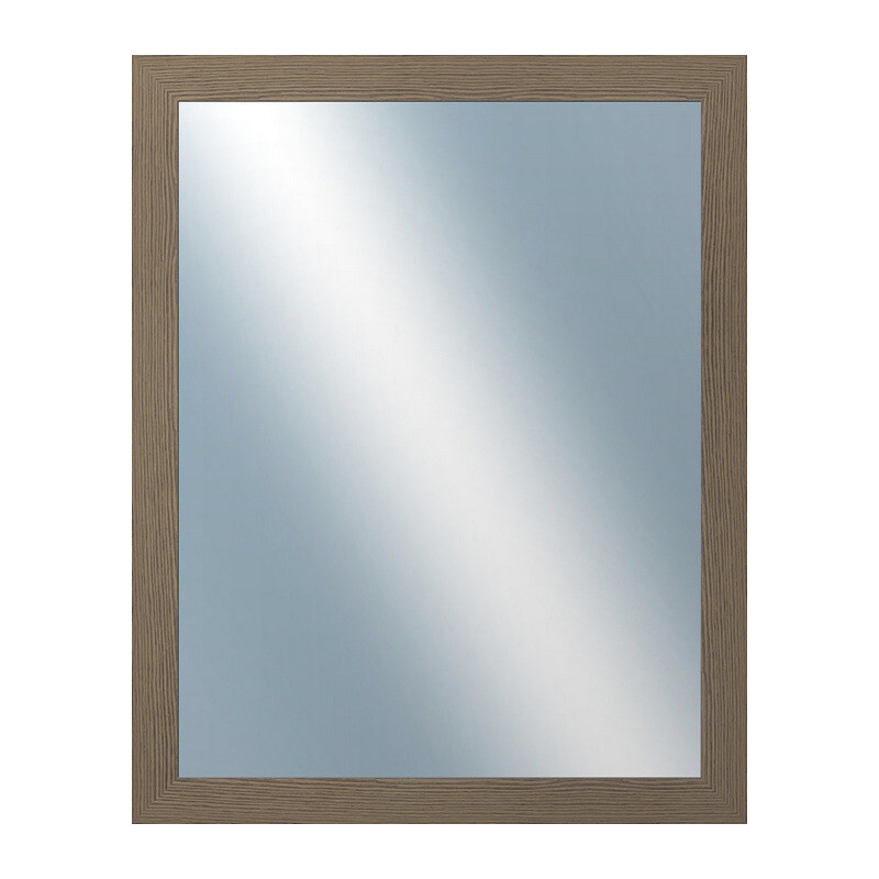 DANTIK - Zarámované zrcadlo - rozměr s rámem cca 40x50 cm z lišty ATHINA hnědá (3041)