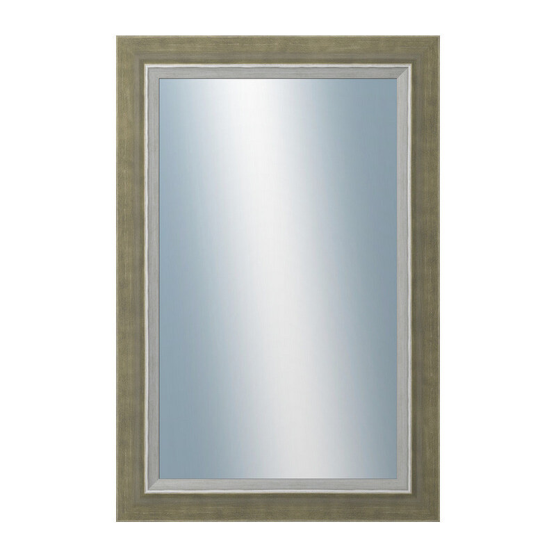 DANTIK - Zarámované zrcadlo - rozměr s rámem cca 40x60 cm z lišty AMALFI zelená (3115)