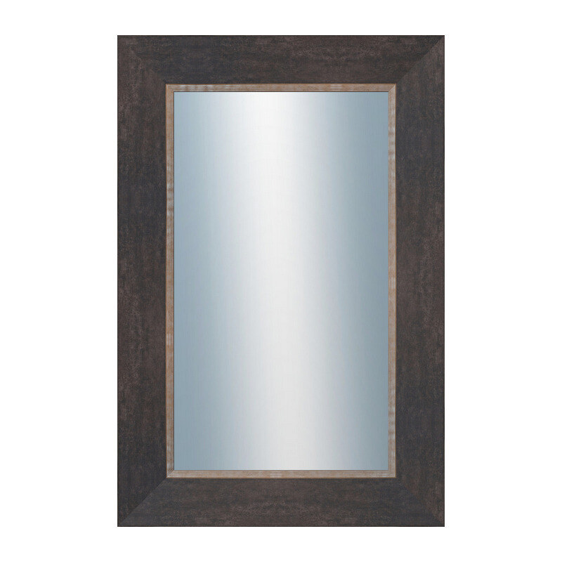 DANTIK - Zarámované zrcadlo - rozměr s rámem cca 40x60 cm z lišty TOMAS černá velká (3031)
