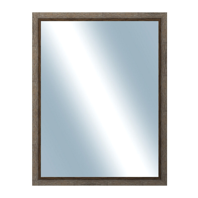 DANTIK - Zarámované zrcadlo - rozměr s rámem cca 70x90 cm z lišty CARRARA žlutá (2895)
