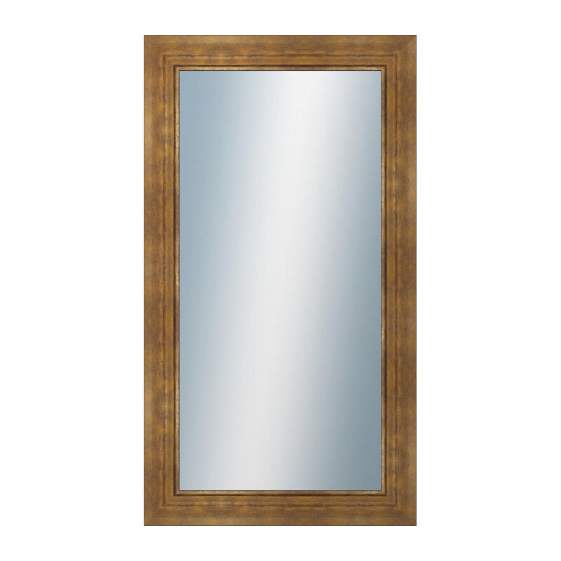 DANTIK - Zarámované zrcadlo - rozměr s rámem cca 50x90 cm z lišty TRITON široký zlatý (2952)