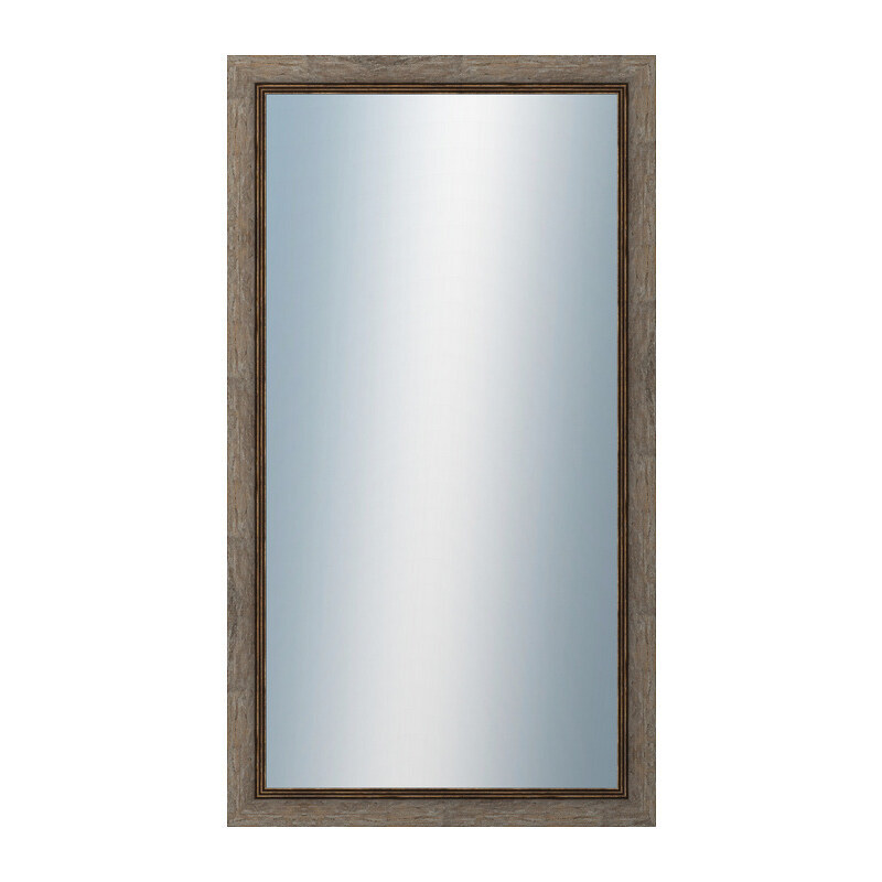 DANTIK - Zarámované zrcadlo - rozměr s rámem cca 50x90 cm z lišty CARRARA žlutá (2895)