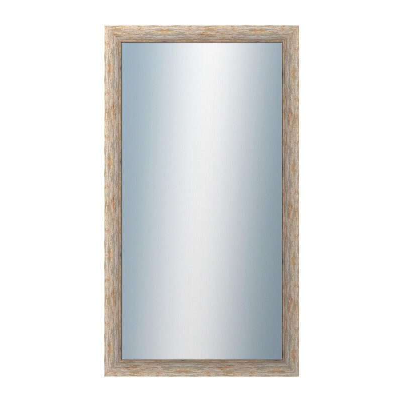 DANTIK - Zarámované zrcadlo - rozměr s rámem cca 50x90 cm z lišty PAINT žlutá velká (2961)