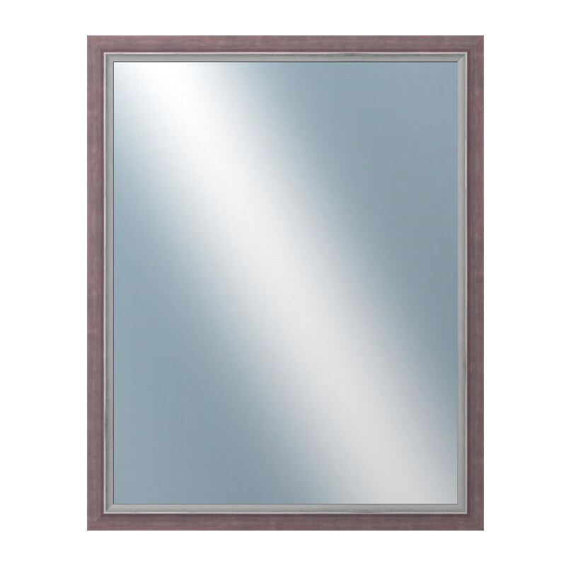 DANTIK - Zarámované zrcadlo - rozměr s rámem cca 80x100 cm z lišty AMALFI fialová (3117)