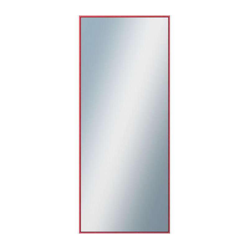 DANTIK - Zarámované zrcadlo - rozměr s rámem cca 50x120 cm z lišty Hliník červená m. | P02-244 (7002244)