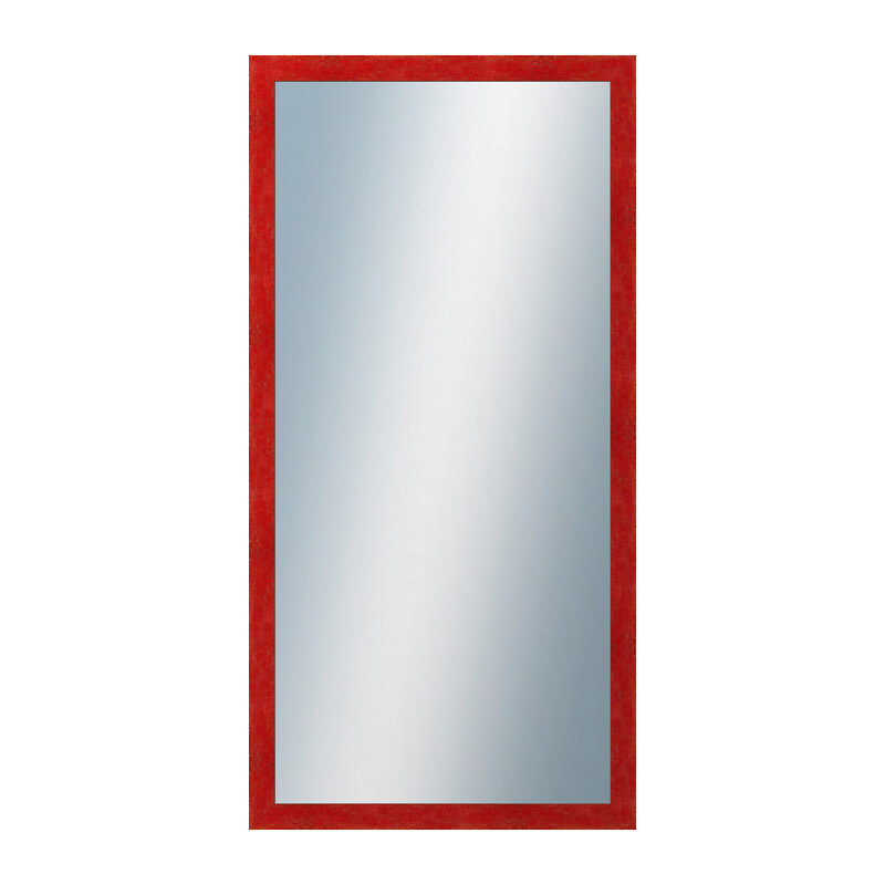 DANTIK - Zarámované zrcadlo - rozměr s rámem cca 60x120 cm z lišty RETRO červená (2534)