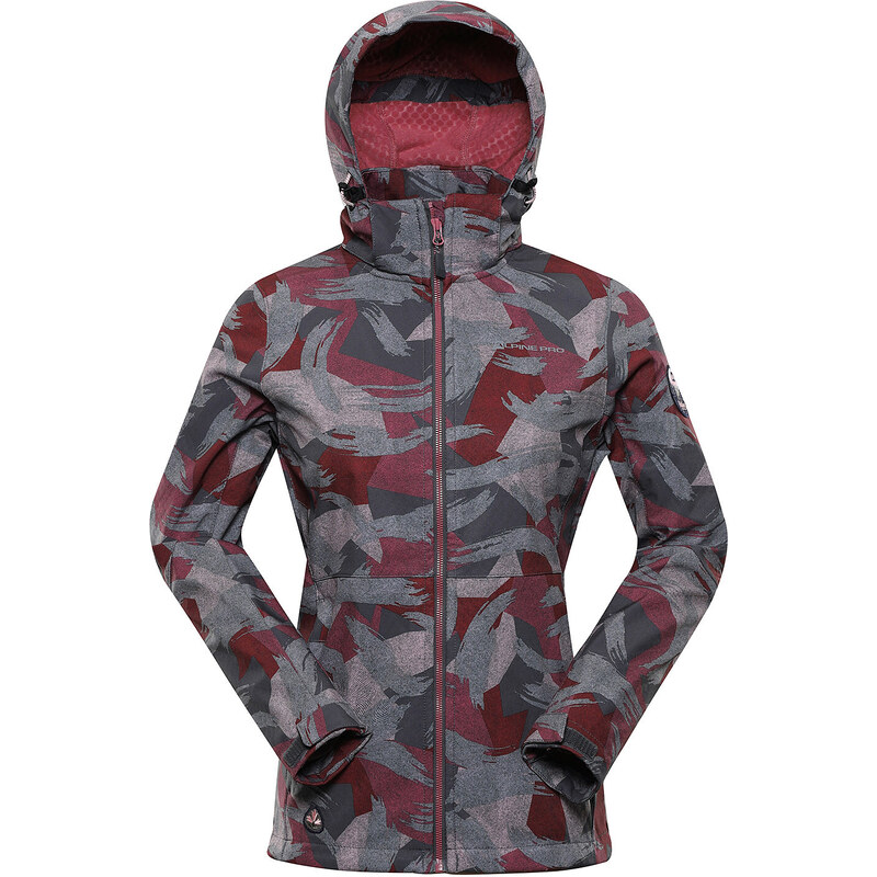 Dámská softshellová bunda Alpine Pro MEROMA - tmavě šedá 76400594