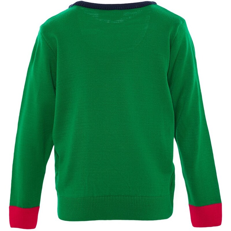 Trendyol Green Jacquard Unisex Kids Knitwear Sweater