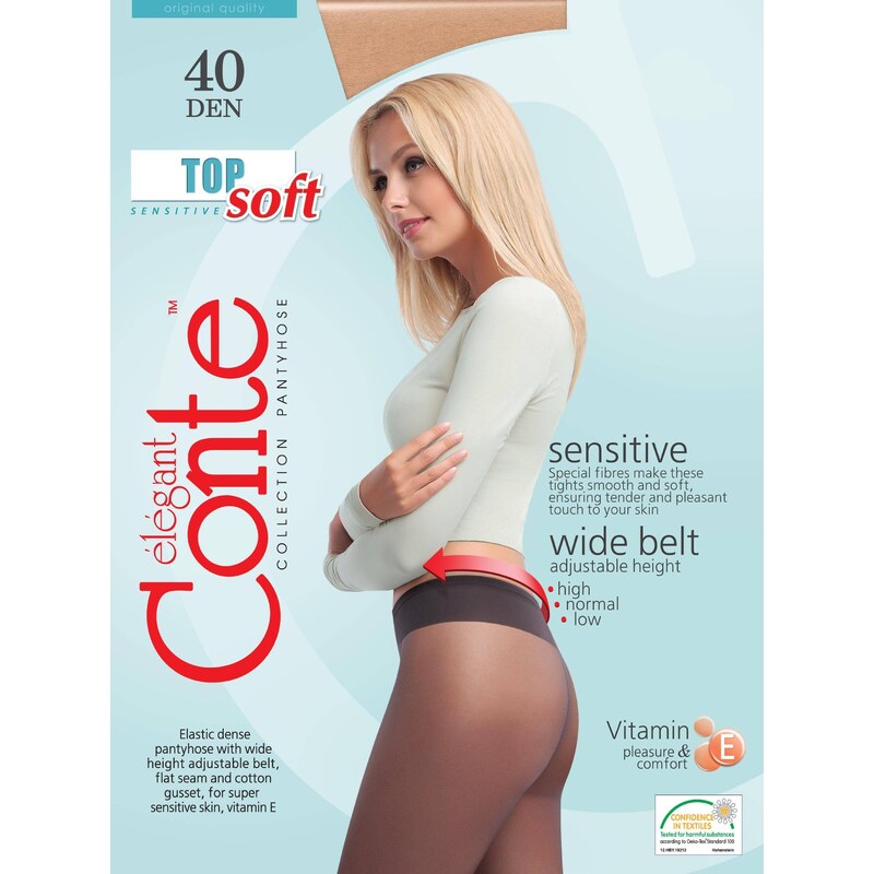 Conte Woman's Tights & Thigh High Socks Bronz