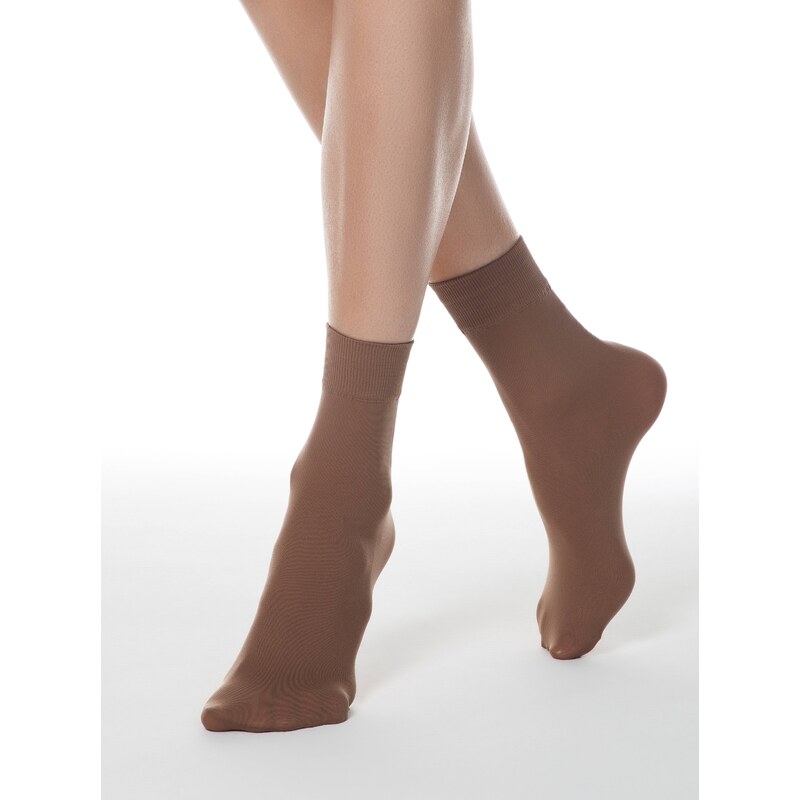 Conte Woman's Socks Bronz