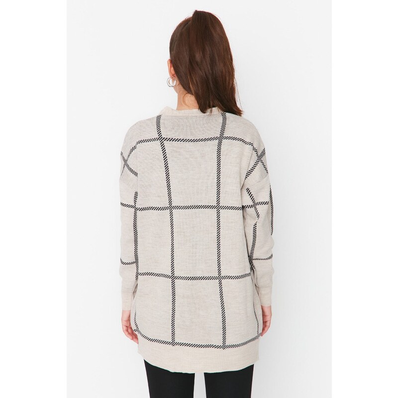 Trendyol Cardigan - Ecru - Regular fit