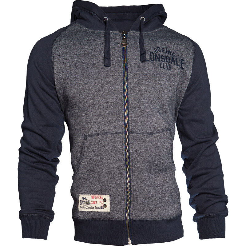 Lonsdale Men's hooded zipsweat jacket slim fit