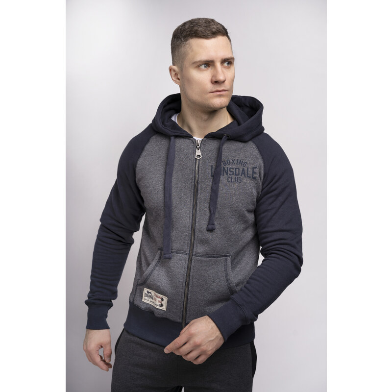 Lonsdale Men's hooded zipsweat jacket slim fit