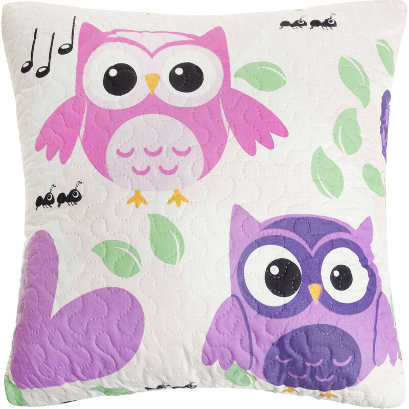 Edoti Decorative pillowcase Owls 45x45 A541