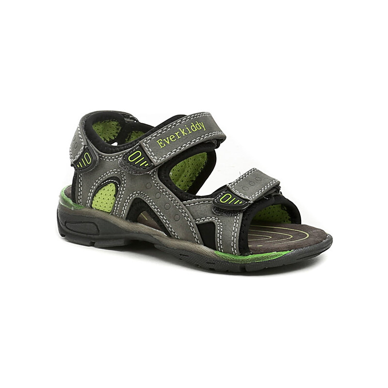 Dermatex Everkiddy 27698 šedé dětské sandály