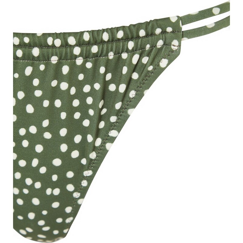 Trendyol Polka Dot Tunnel High Leg Bikini Bottom