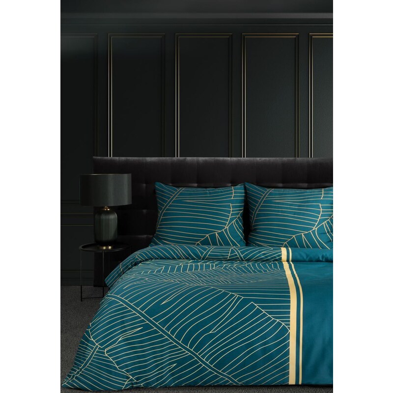 Eurofirany Unisex's Bed Linen 392318 Navy Blue