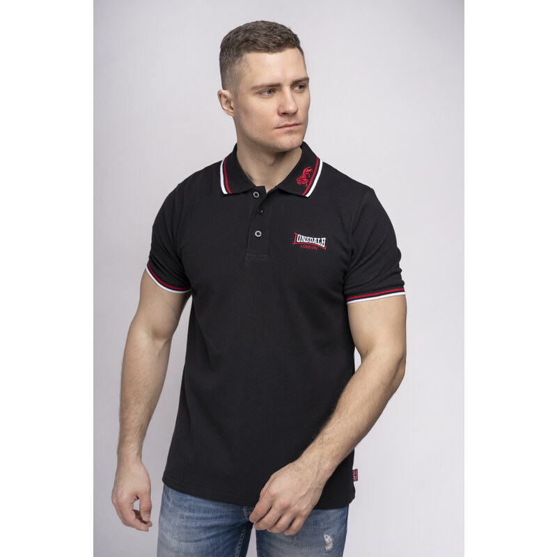 Pánské tričko s límcem Lonsdale Slim Fit