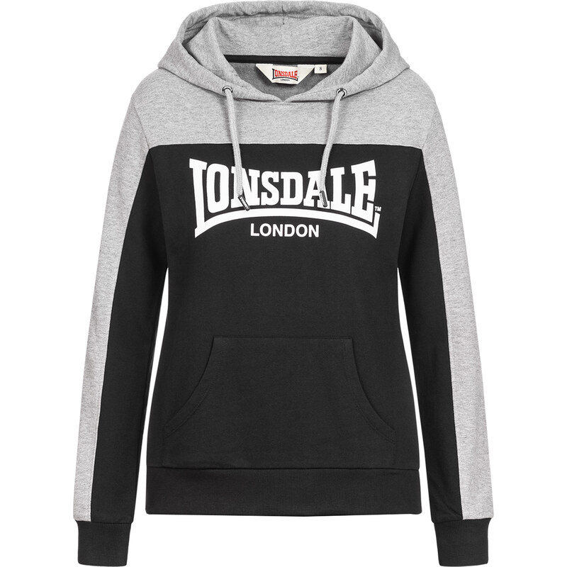 Pánská tepláková souprava Lonsdale 117204-Black/Grey