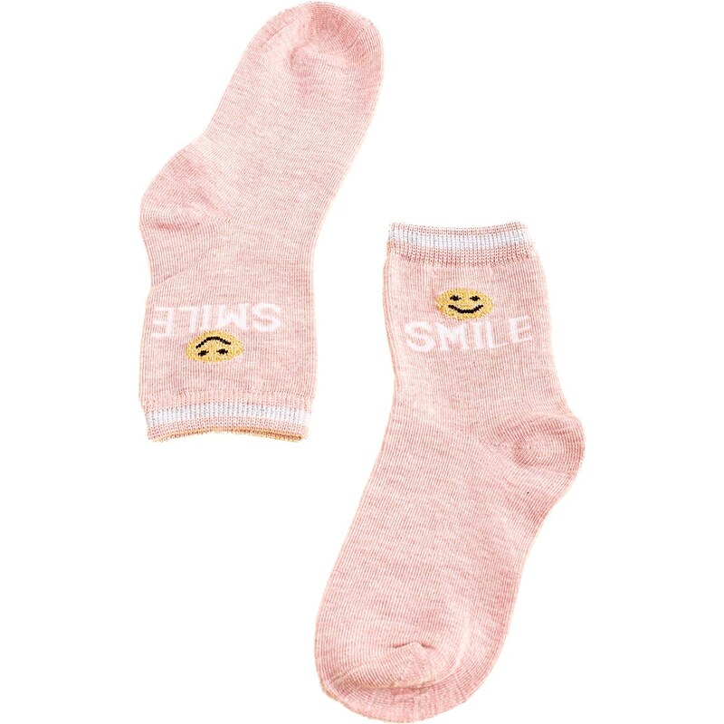 Children's socks Shelvt pink Smile