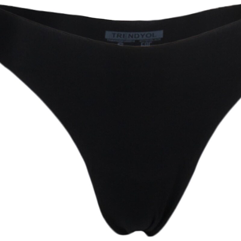 Trendyol 2-Pack Black Micro Anti-Scratch Thong Panties