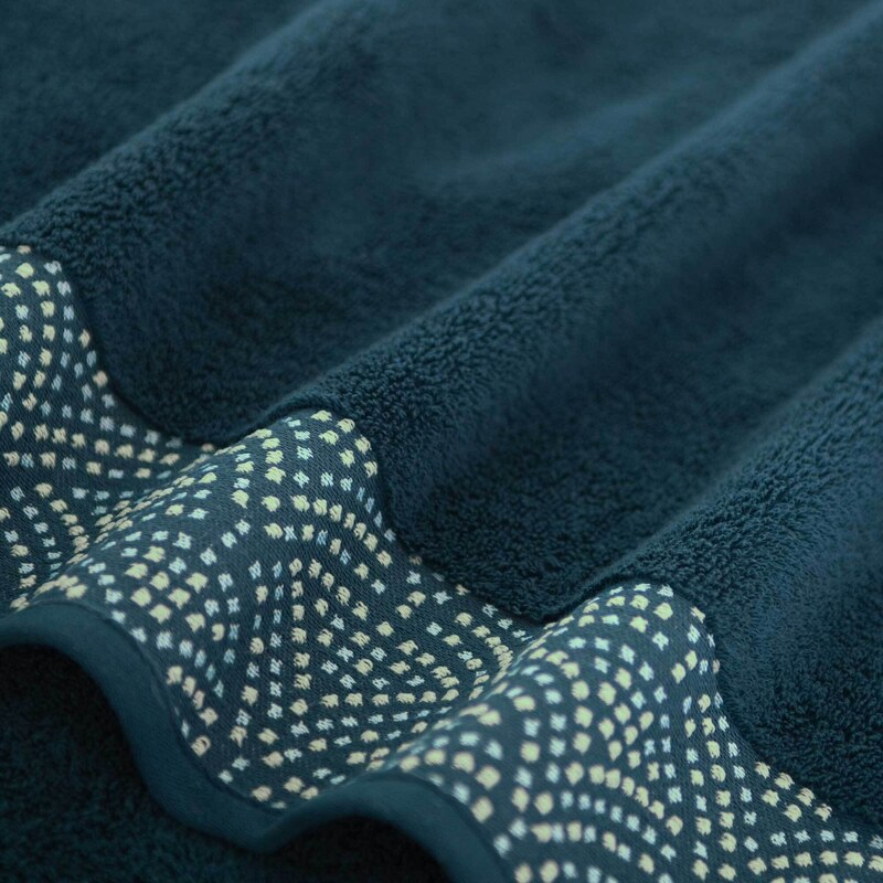 Zwoltex Unisex's Towel Ravenna 54984 Navy Blue
