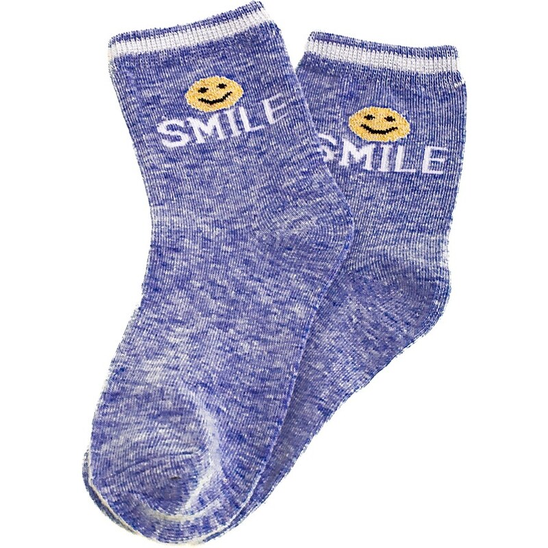 Children's socks Shelvt blue Smile