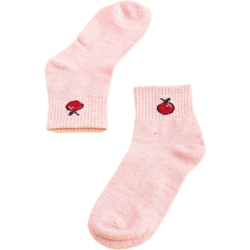 Children's socks Shelvt pink apple